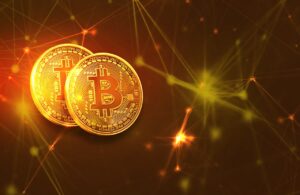 Free bitcoin blockchain cryptocurrency illustration