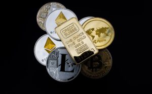 Free Cryptocurrency Gold Bar photo and picture