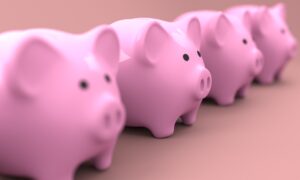 Free piggy bank money illustration