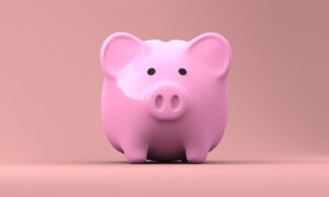 Free piggy bank money finance illustration