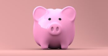 Free piggy bank money finance illustration